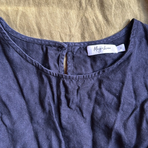 Magic Linen Royal Toscana dress - Picture 7 of 7